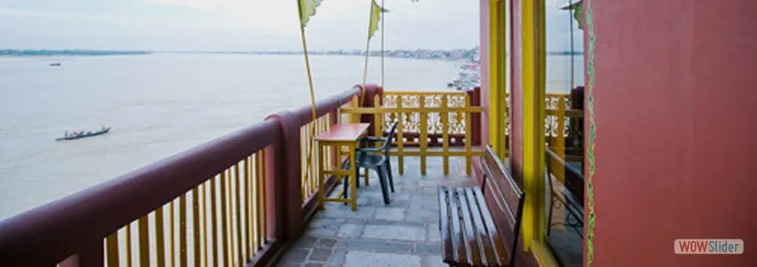 Private Balconies Ganges View
